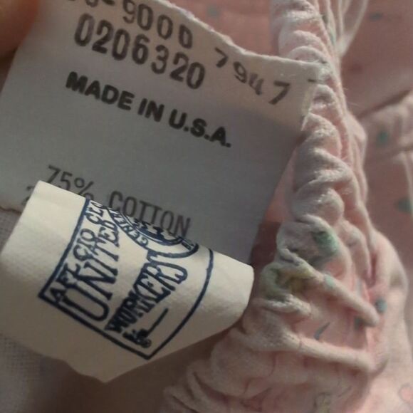 Oshkosh B'Gosh Rare Toddler Girls Pastel Pink Floral Print Shorts - Picture 4 of 7